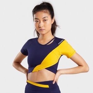 Gymshark Asymmetric Crop Top